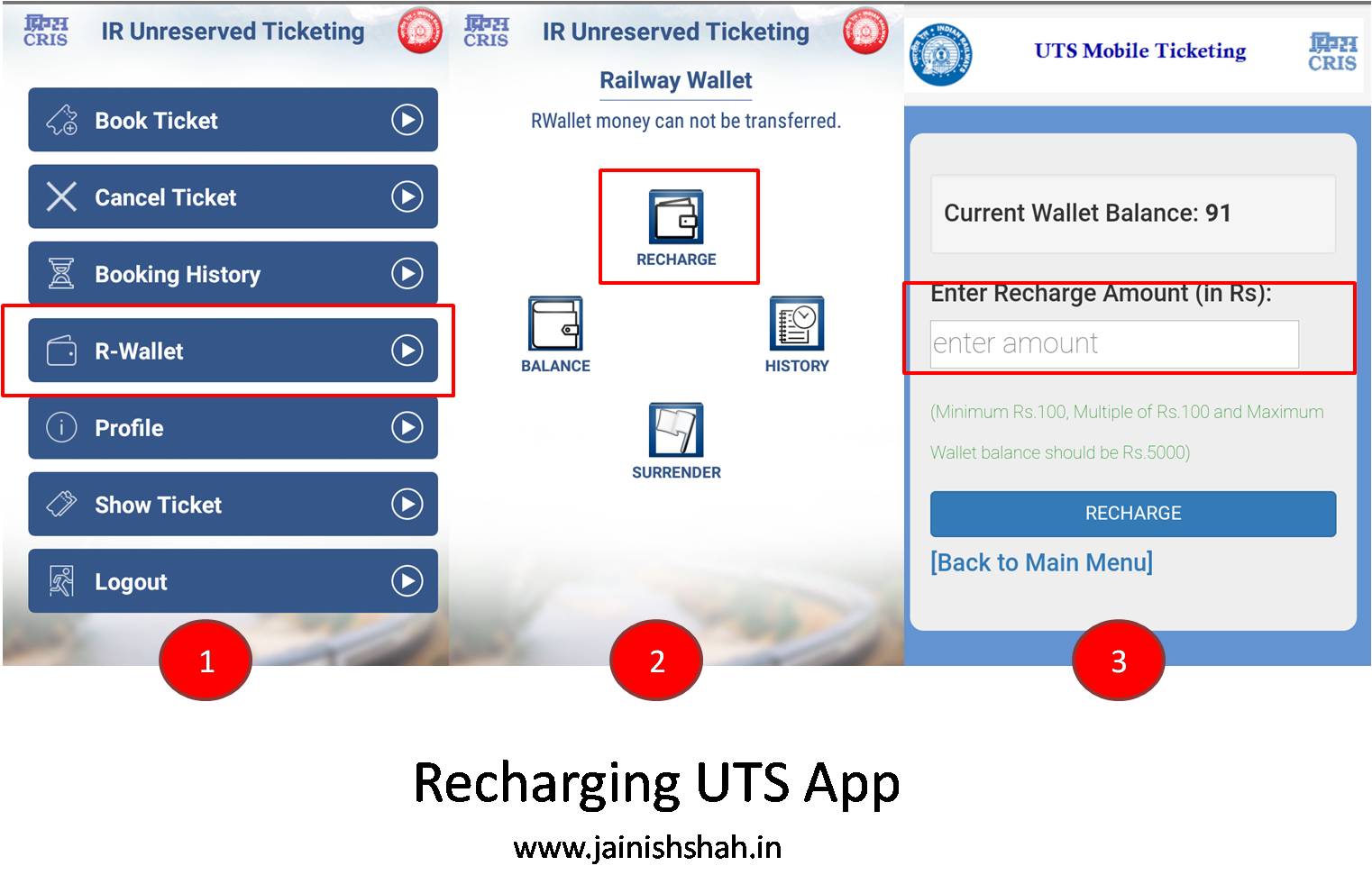 How to book train tickets using UTS app?
